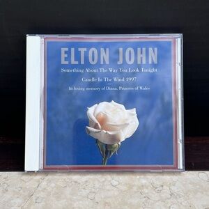 Elton John Something About Way You Look Tonight / Candle 1997 Music CD